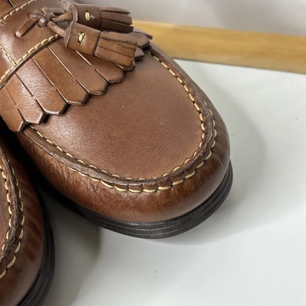 Giorgio Brutini Shoes Mens Size10M  Tassel Loafers Leather SlipOn